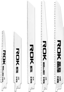 ROK Bi-Metal Demo Reciprocating Saw Blades ~ 5 piece set-0
