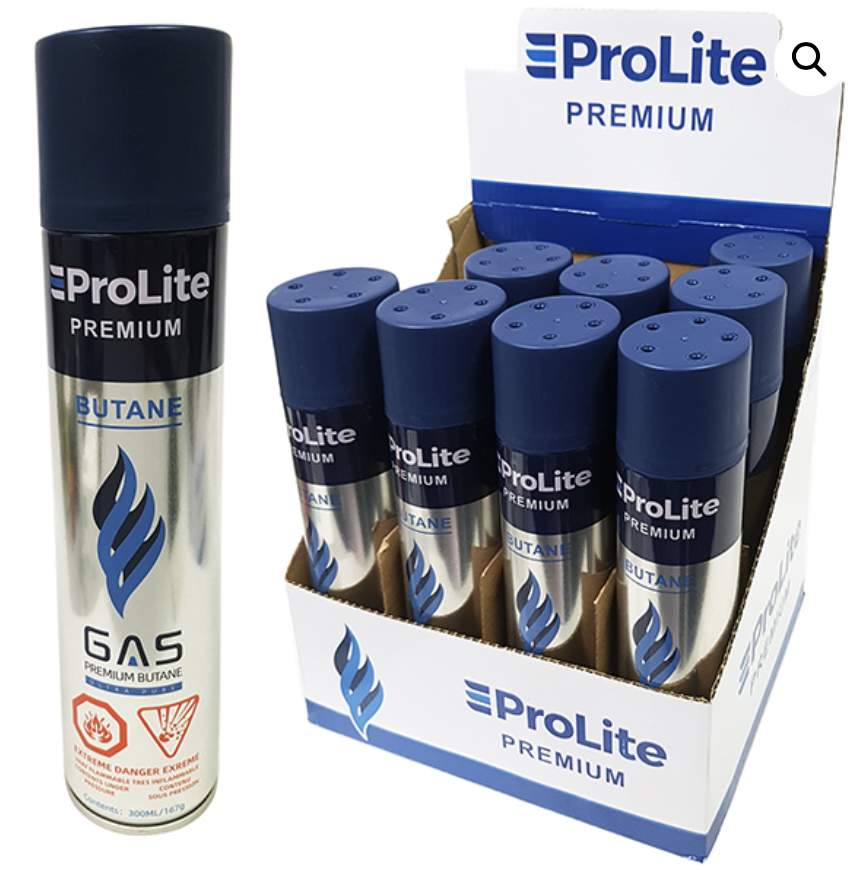 ProLite Premium Butane Refill for Lighters ~ 300ml tin -0