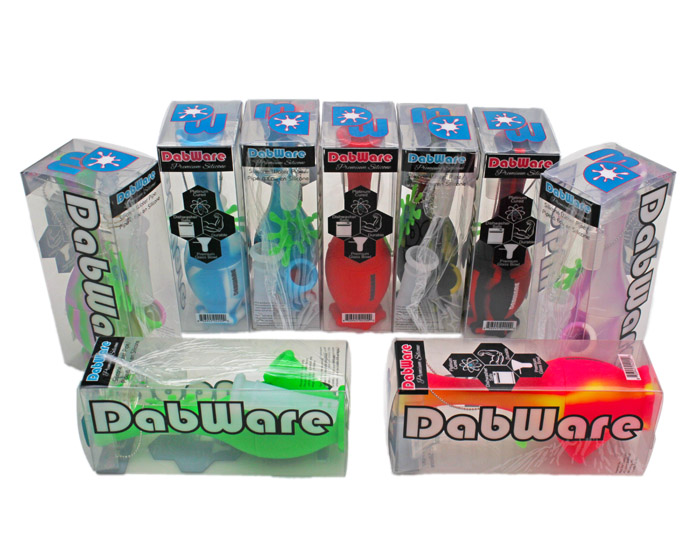 DabWare Platinum 6" Bubbler Mini Bong-0