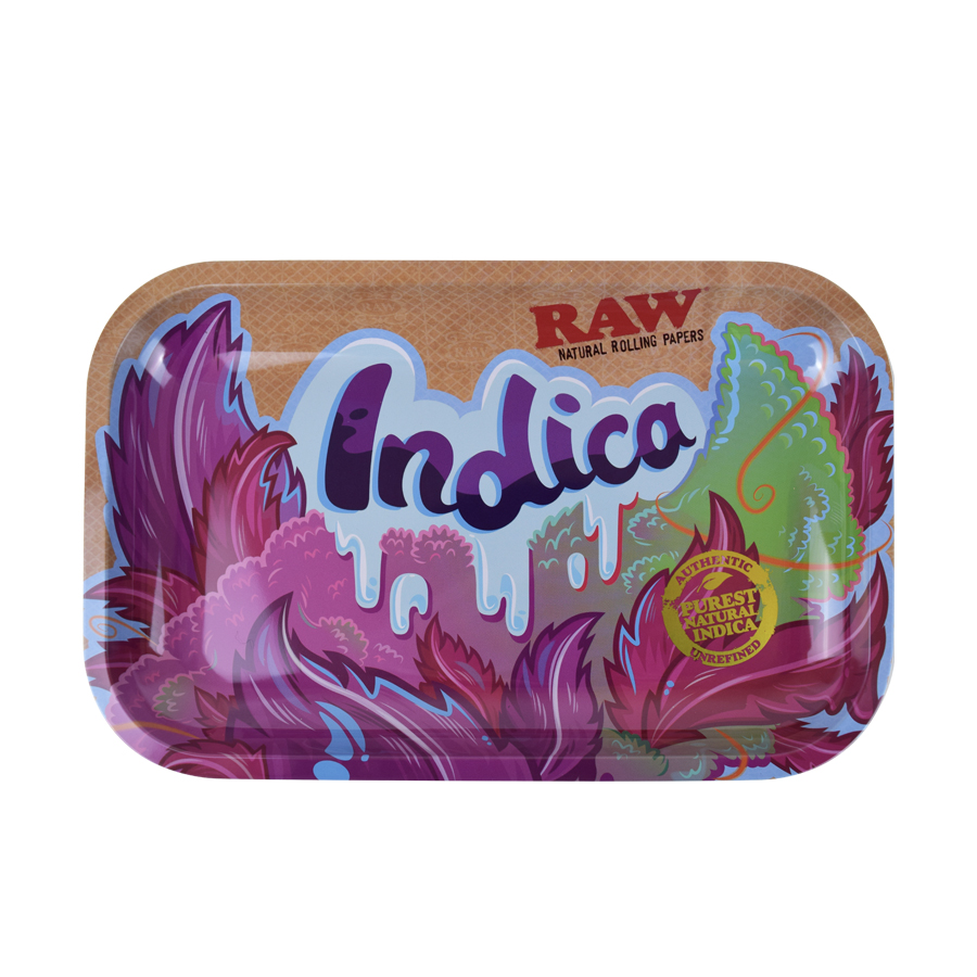 RAW Small Rolling Tray ~ Indica-0