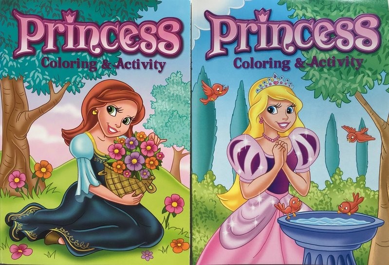 Princess Coloring Book-0