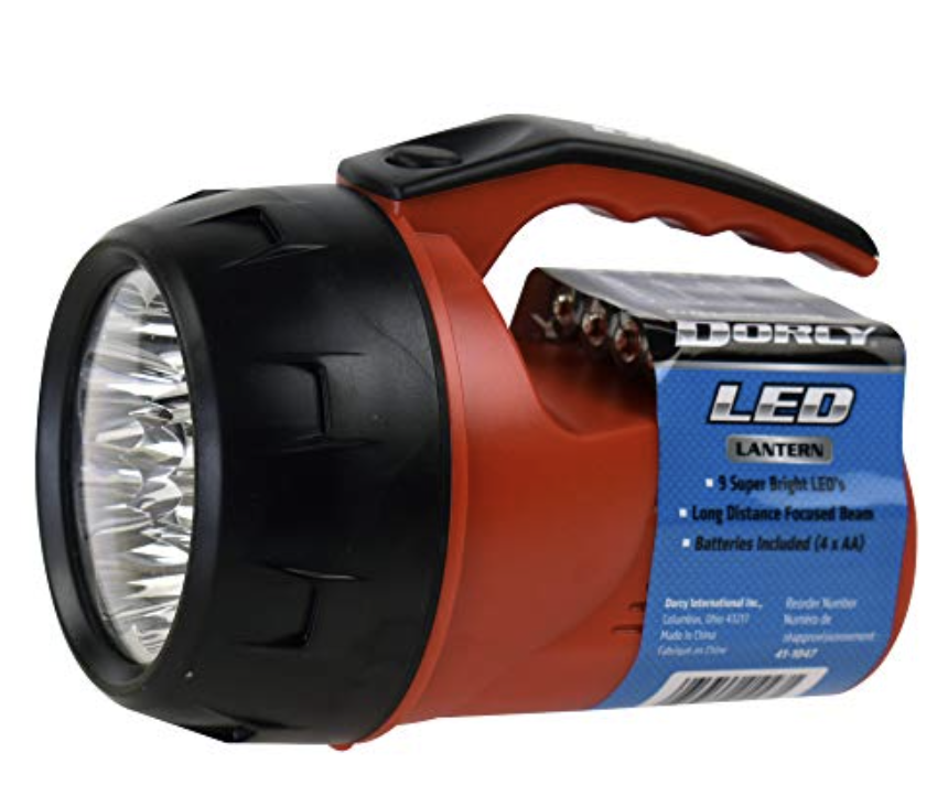 Dorcy Handheld Flashlight/Lantern ~ 4 AA Batteries-0