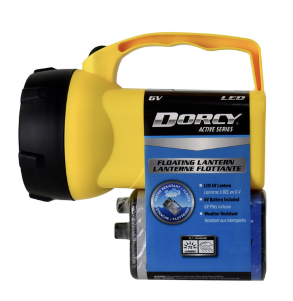 Dorcy Handheld Waterproof & Floating Lantern ~ 6V Battery-0