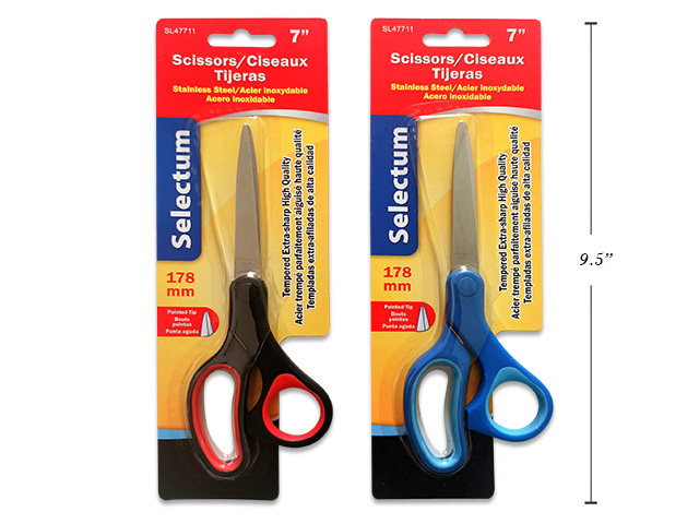 Selectum School/Office Scissors - Pointed Tip ~ 7"-0