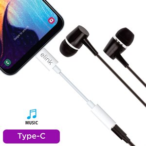 eLink Type-C to 3.5mm Headphone Jack Adapter-0