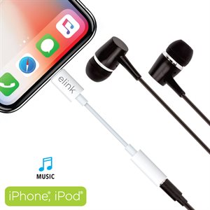eLink Lightning to 3.5mm Headphone Jack Adapter-0