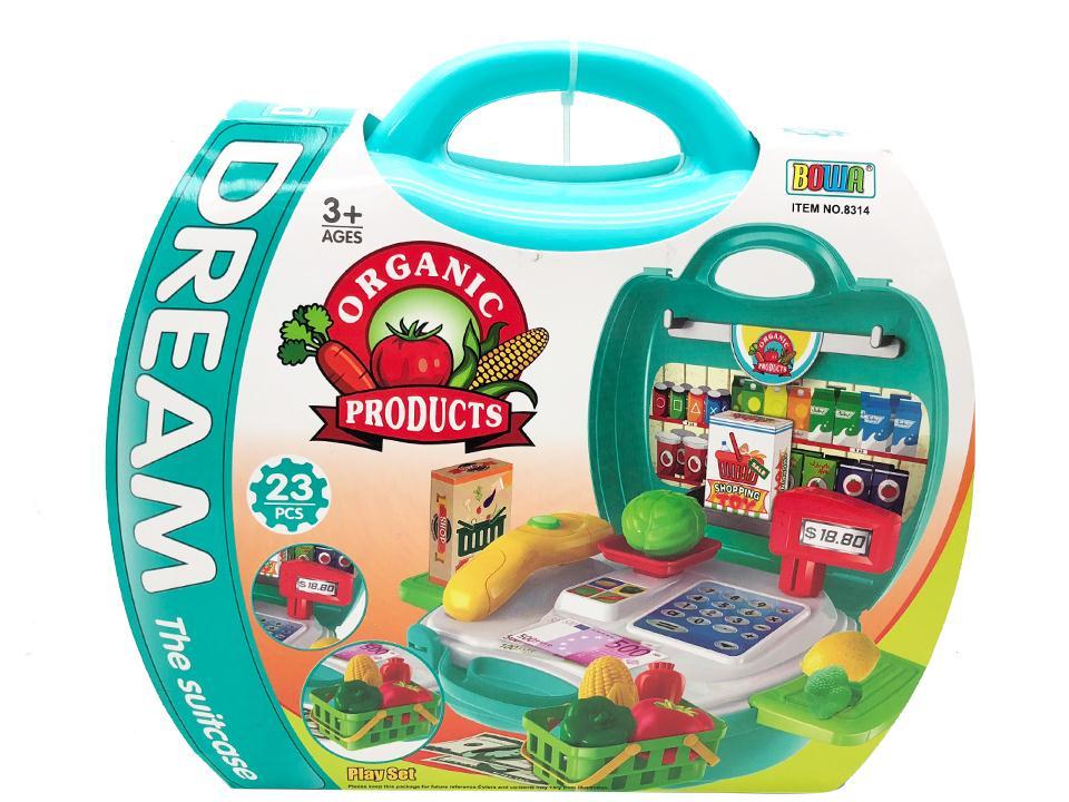 Organic Food Playset with Case-0