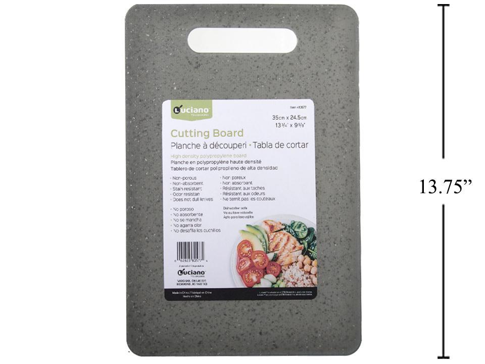 Luciano High Density Polypropylene Cutting Board ~ 13-3/4" x 9-7/8"-0