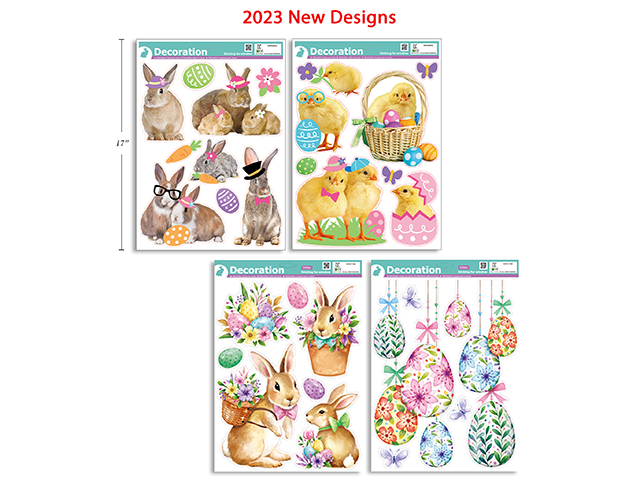 Easter Window Clings ~ Assorted-0