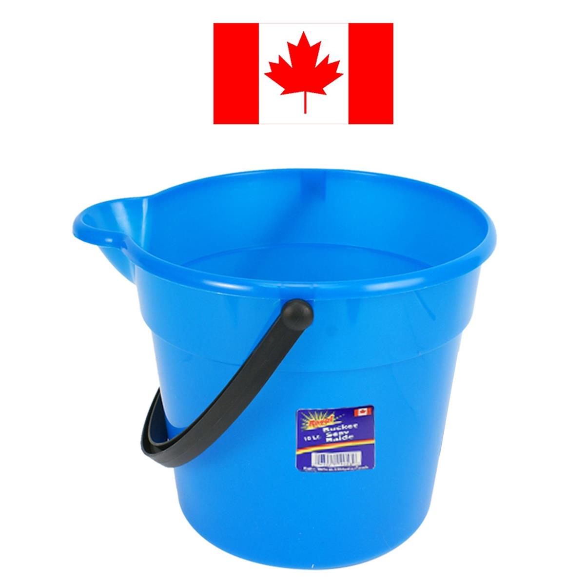 Plastic Bucket with Spout and Handle ~ 10 Litre-0