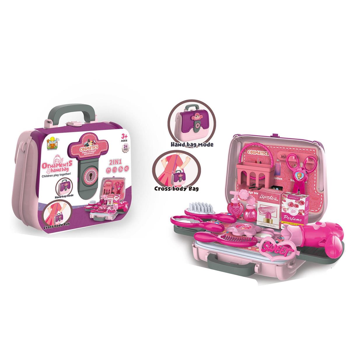 Beauty Set in Carrying Case ~ 25 pieces-0