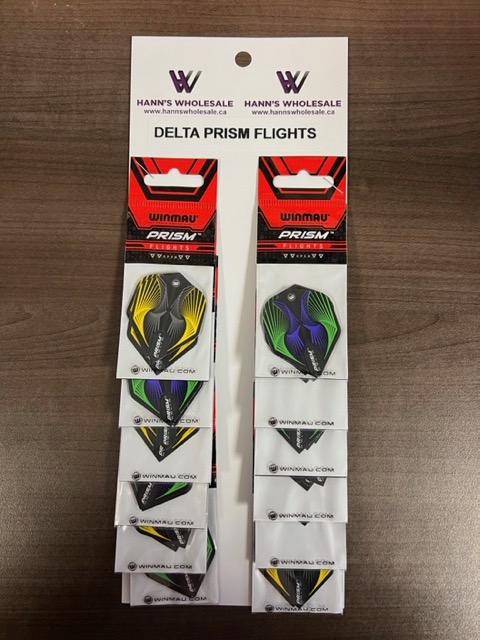 Delta Prism Flights ~ 12 per card-0