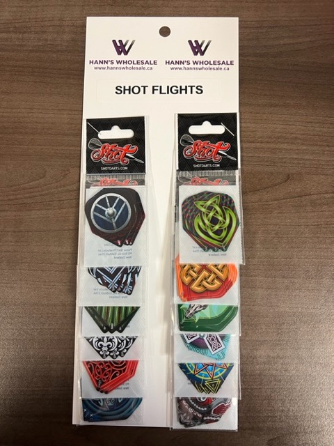 Shot Flights ~ 12 per card-0