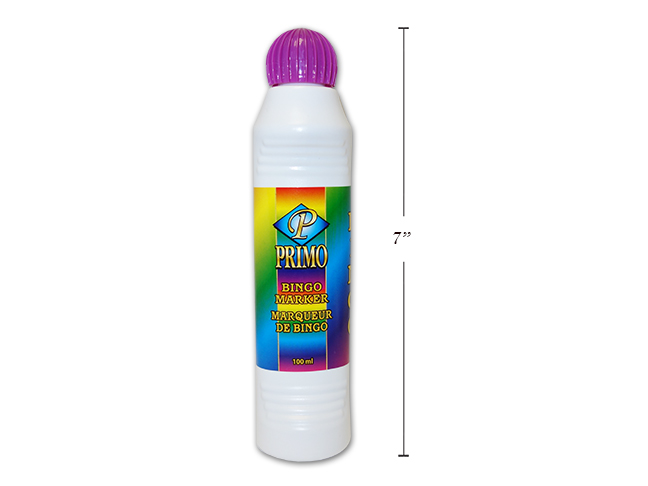 Primo Bingo Daubers 100ml ~ Purple Ink-0