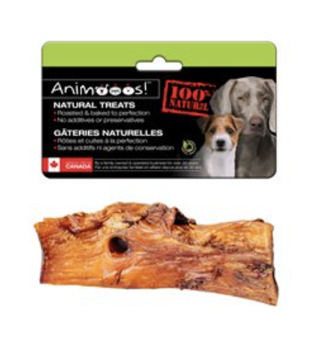 Animoos Beef Backstrap 4" to 6" Dog Treat-0