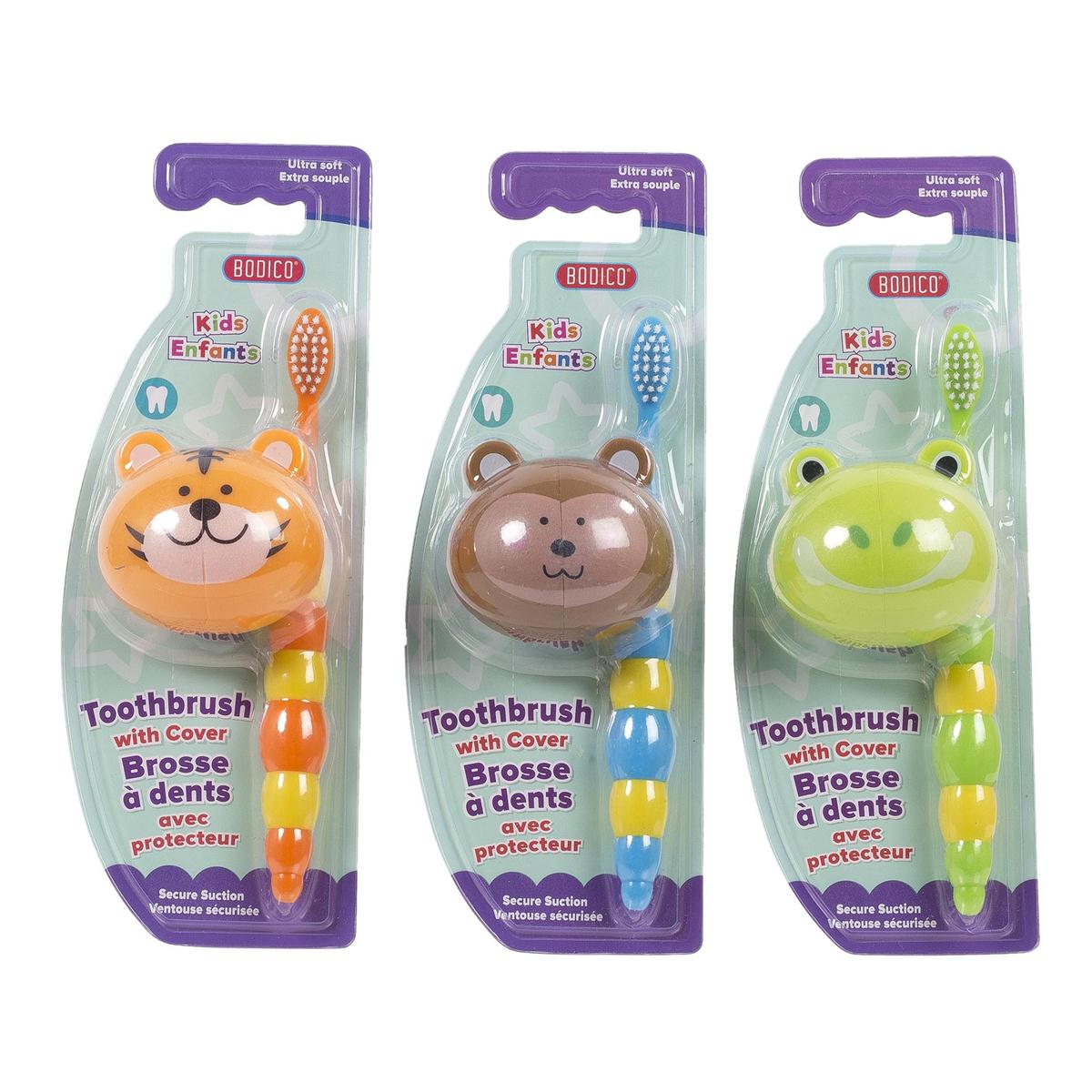 Bodico Kid's Ultra Soft Toothbrush with Cover-0