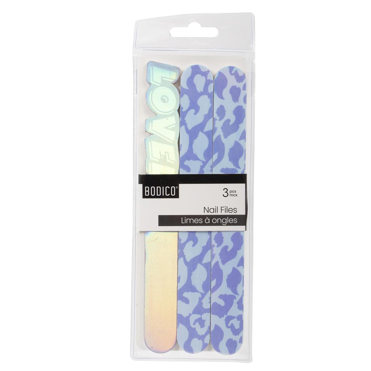 Bodico Lilac Mix Nail Files ~ 3 per pack-0