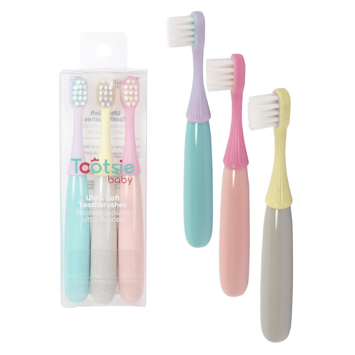 Tootsie Baby Toothbrush ~ 3 per pack-0