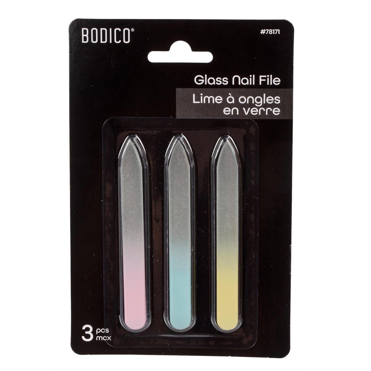 Bodico Glass Nail Files ~ 3 per pack-0
