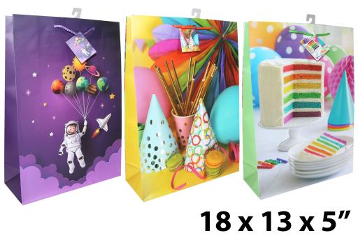 Jumbo Wide Gift Bags ~ Party-0