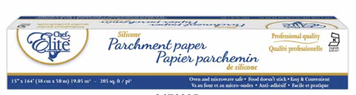 Chef Elite Parchment Paper Roll ~ 15" x 164'-0