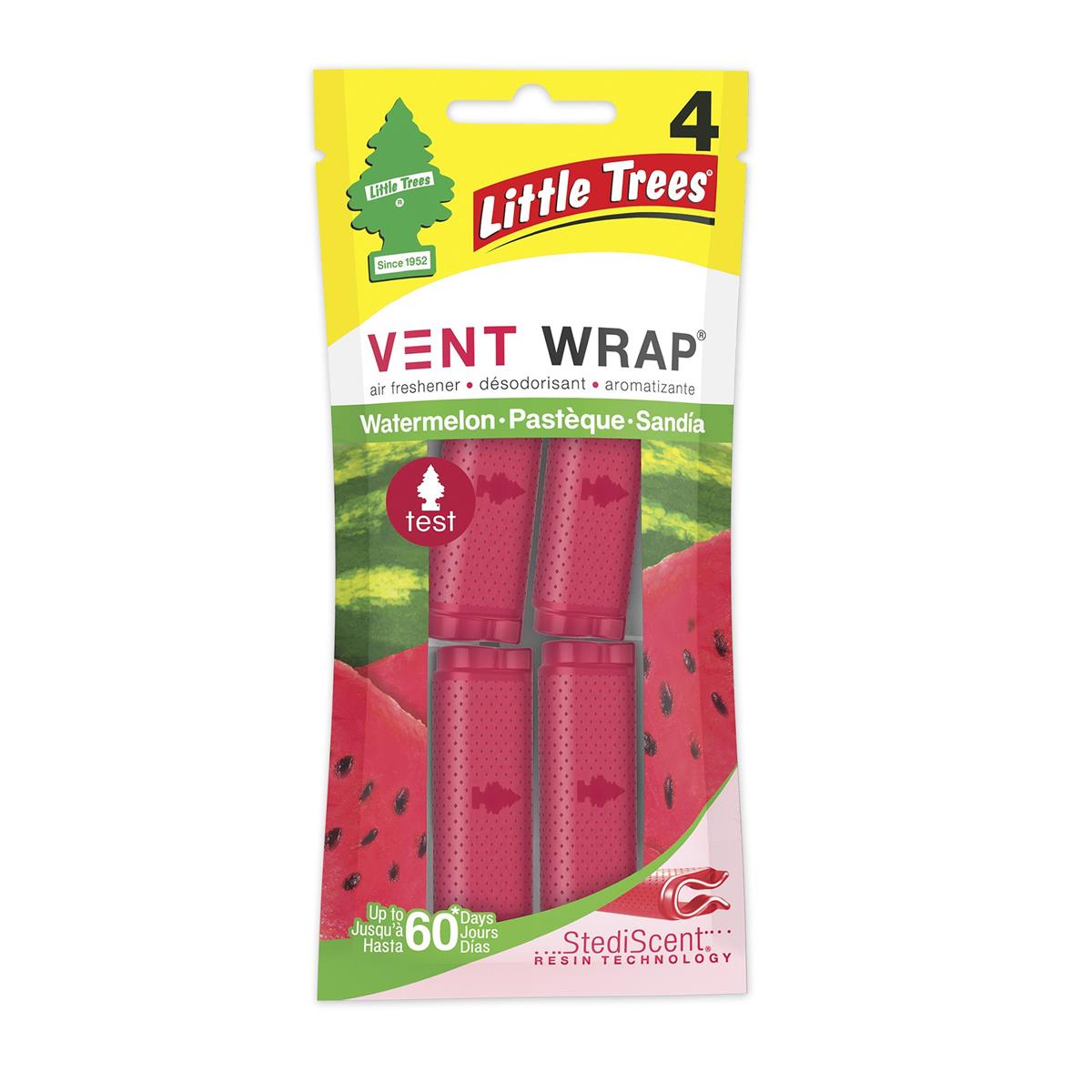Little Tree Air Freshener Vent Wrap - 4 per pack ~ Watermelon-0
