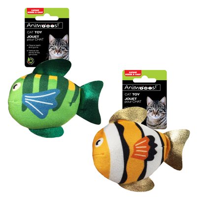 Animoos Catnip Fish Toy-0