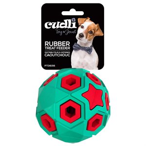 Cudli Heavy Duty Rubber Treat Ball-0