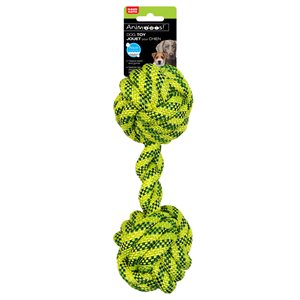 Animoos Floating Rope Barbell Toy ~ 8"-0