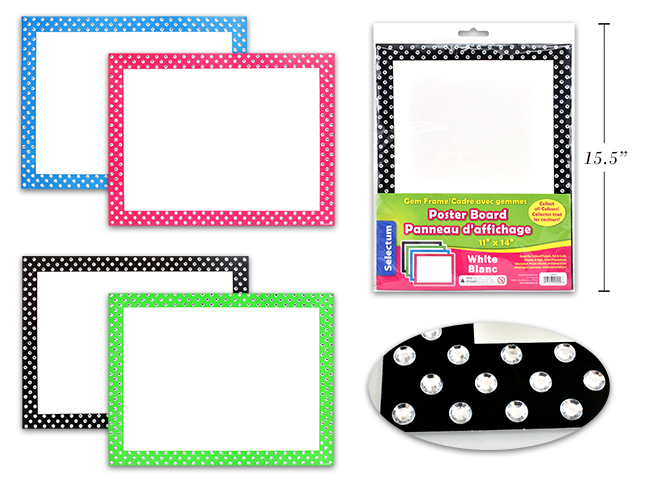 Selectum Gem Frame Poster Board - 11" x 14" ~ 1 per pack-0