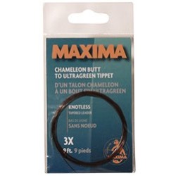 Maxima Knotless Tapered Leader ~ 9'-0
