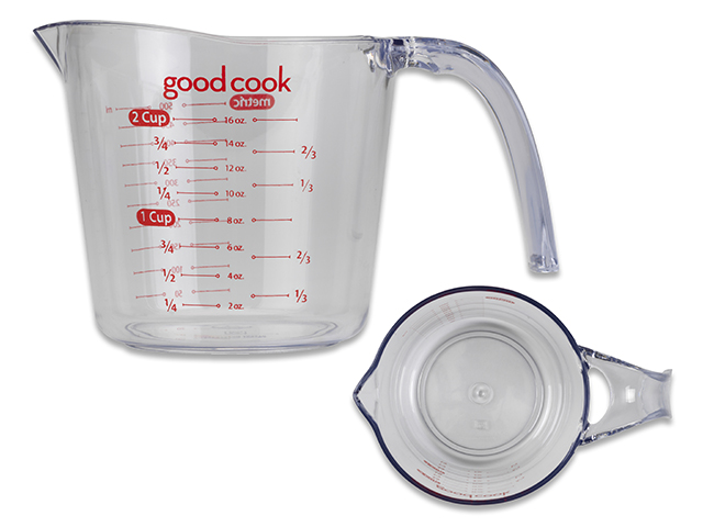 Good Cook Hard Plastic Measuring Cup ~ 2 Cup-0