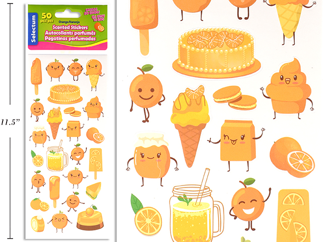 Selectum Scented Orange Stickers ~ 50 pieces-0