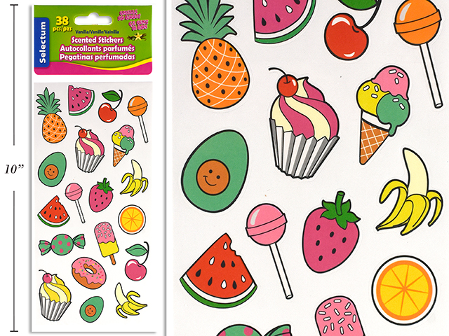 Selectum Scented Vanilla Stickers ~ 38 pieces-0