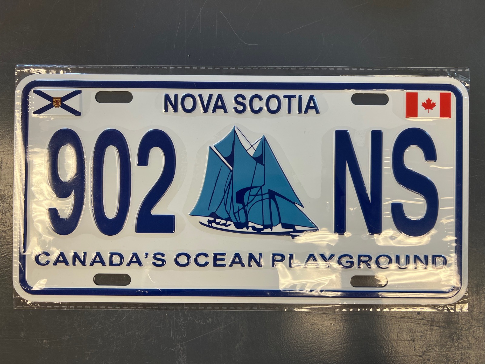 Nova Scotia Metal Licence Plate-0