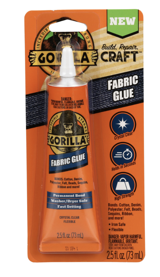 Gorilla Fabric Glue ~ 2.5oz (73ml)-0
