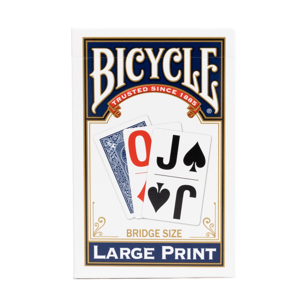 Bicycle Bridge Large Print Playing Cards -0