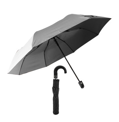 HomeAide Compact Black Umbrella-0