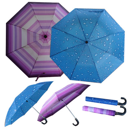 HomeAide Compact Assorted Colors Umbrella-0
