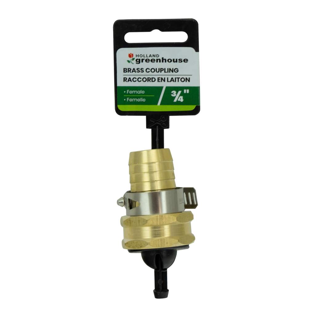 Brass Coupling 3/4" Female-0