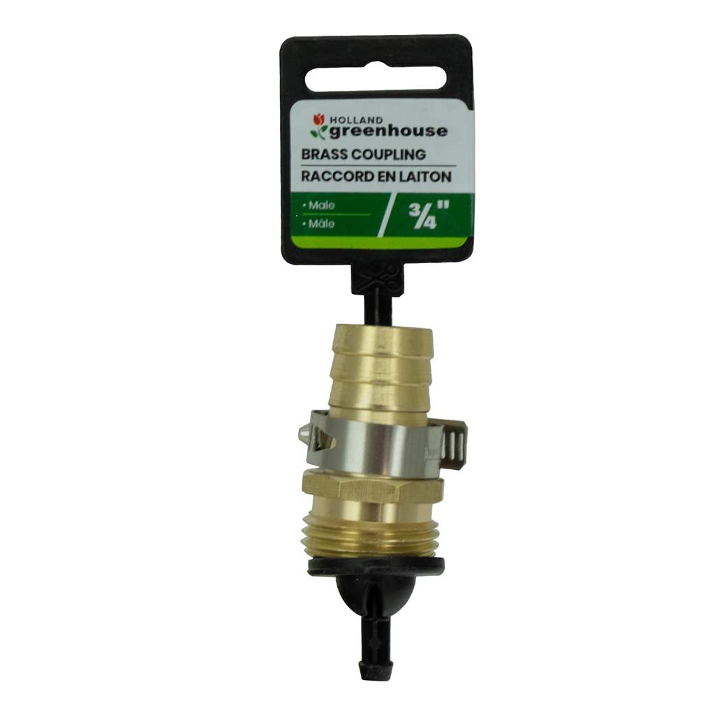 Brass Coupling 3/4" Male-0
