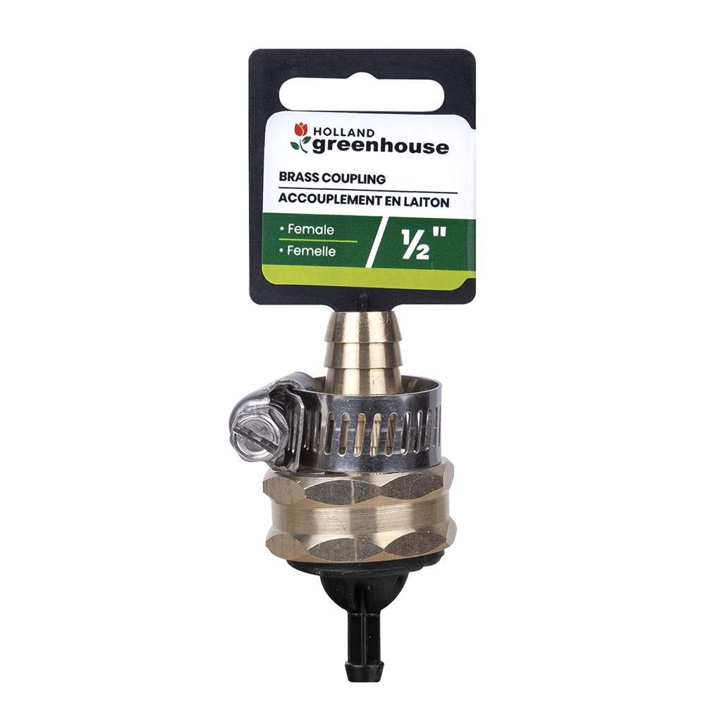 Brass Coupling 1/2" Female-0