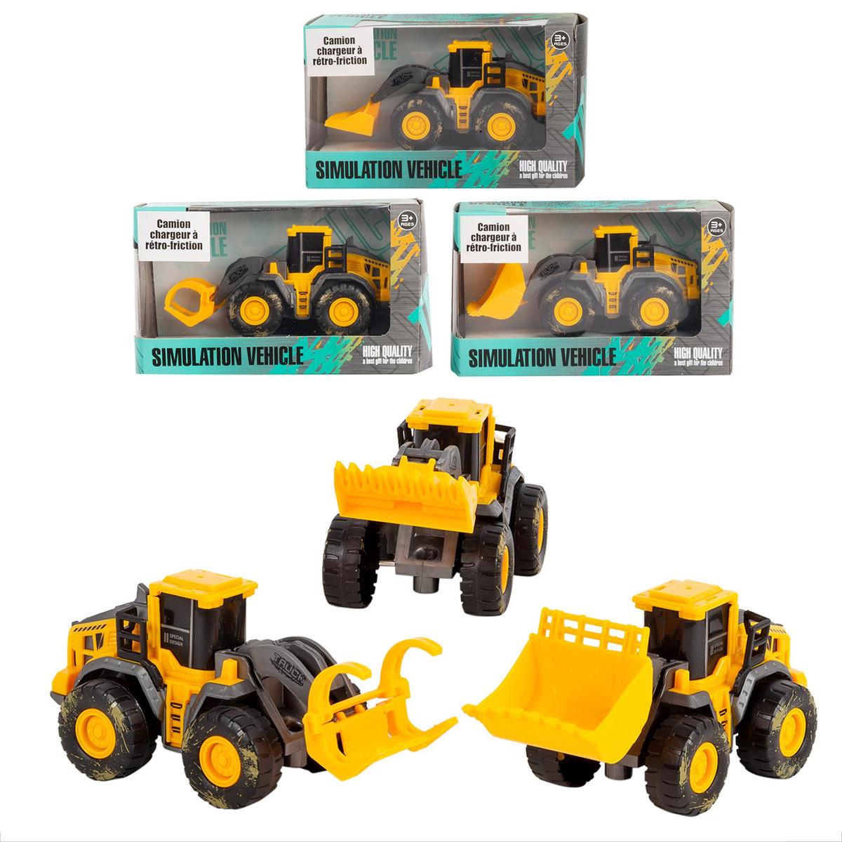 Construction Loader Truck with Friction Action-0