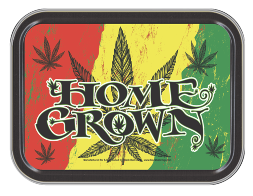 Metal Stash Tins - 4.5" x 3.5" ~ Home Grown-0