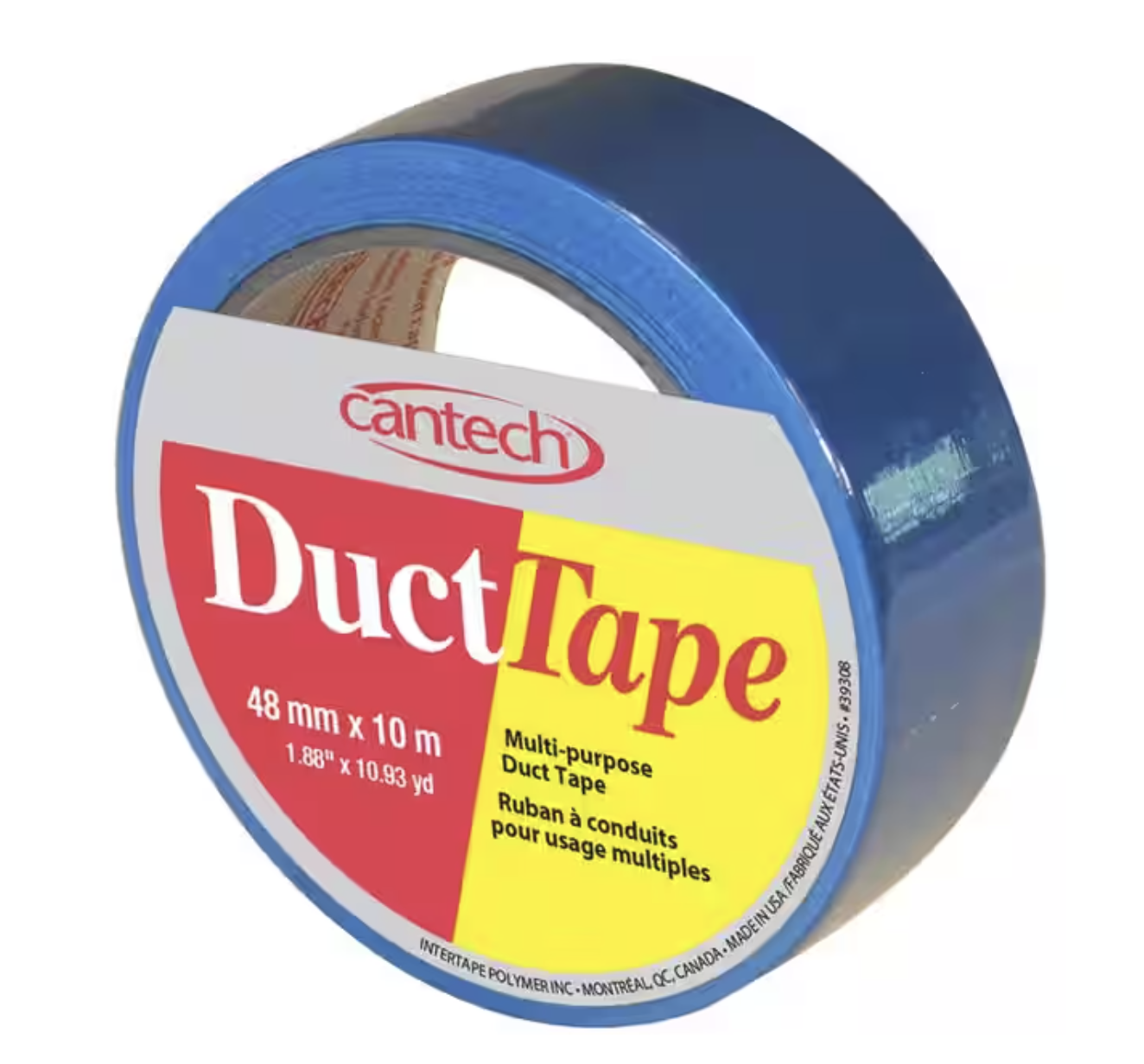 Cantech Blue Duct Tape – 48mm x 10M